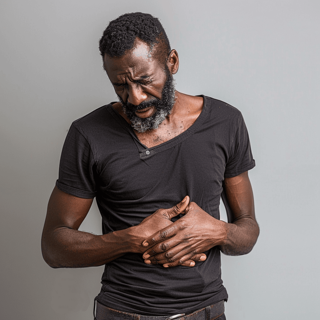 homme souffre de reflux consultation homéopathie