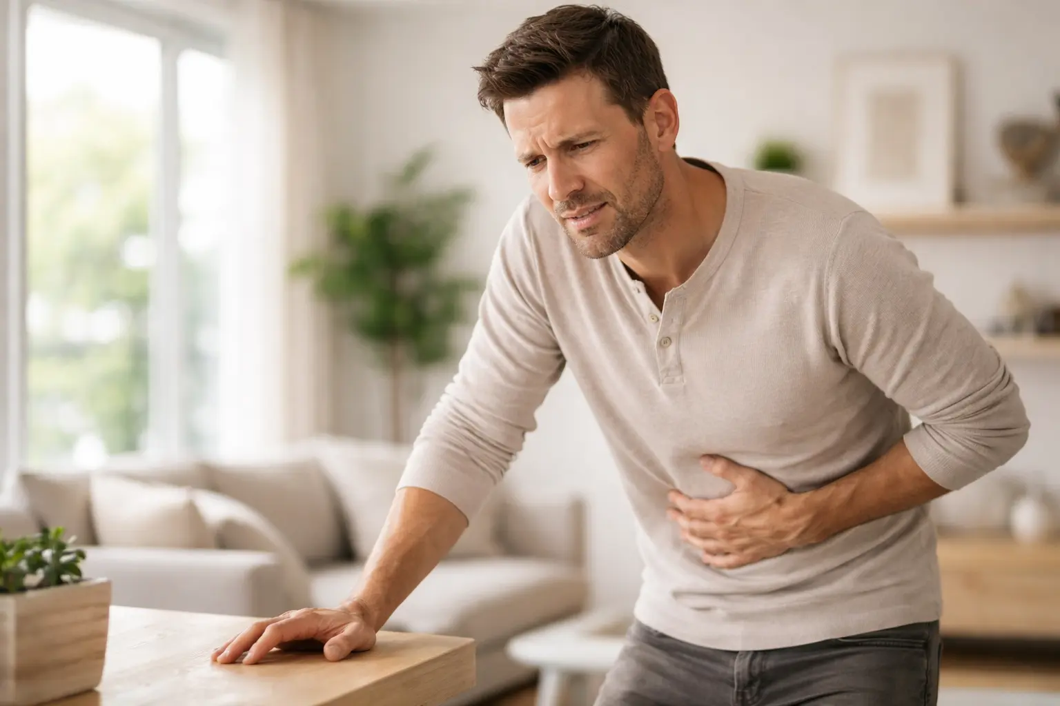 Douleurs abdominales ou crampes digestives liées au stress