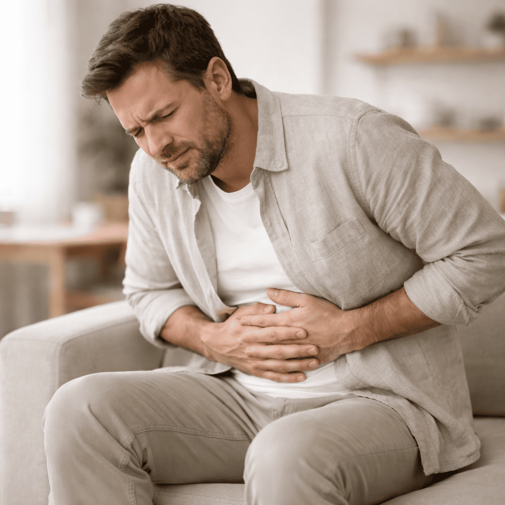 douleurs abdominales stress digestion