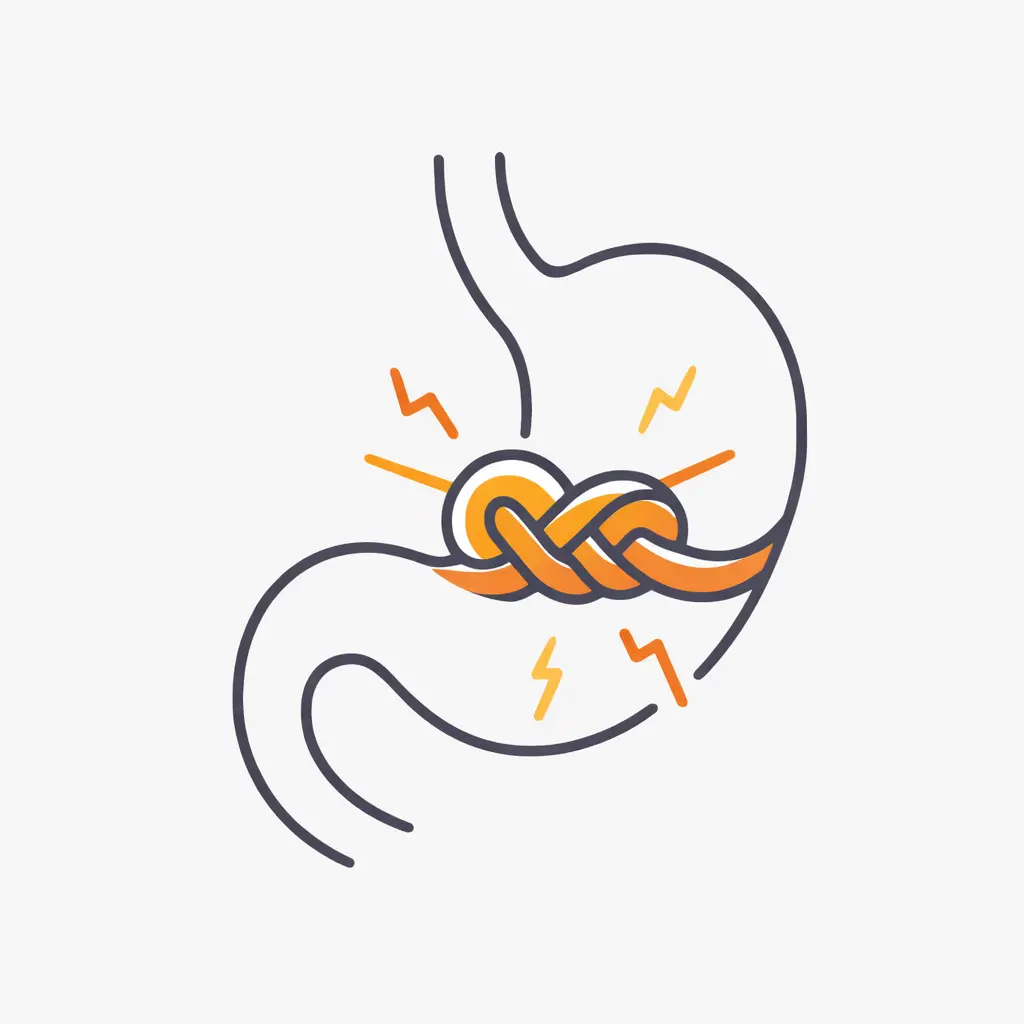 illustration estomac noué stress