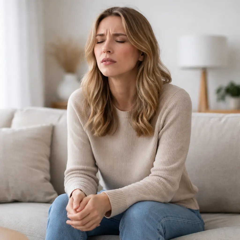 Nez bouché et gêne respiratoire liés à une sinusite récurrente