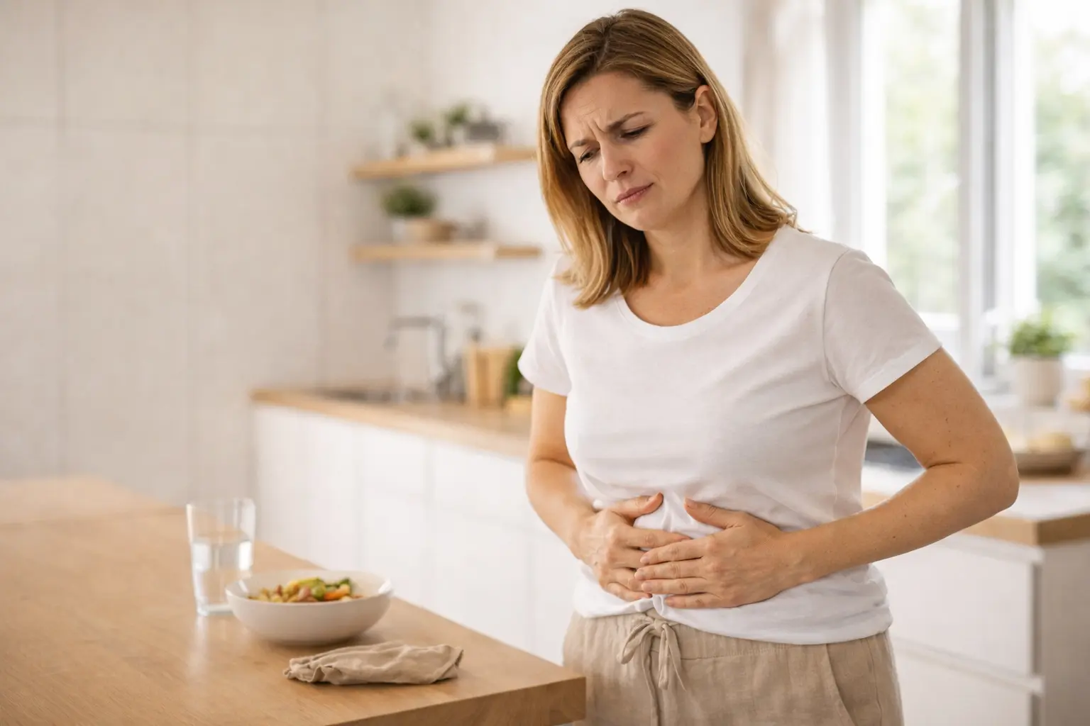 Ballonnements et ventre gonflé après un repas